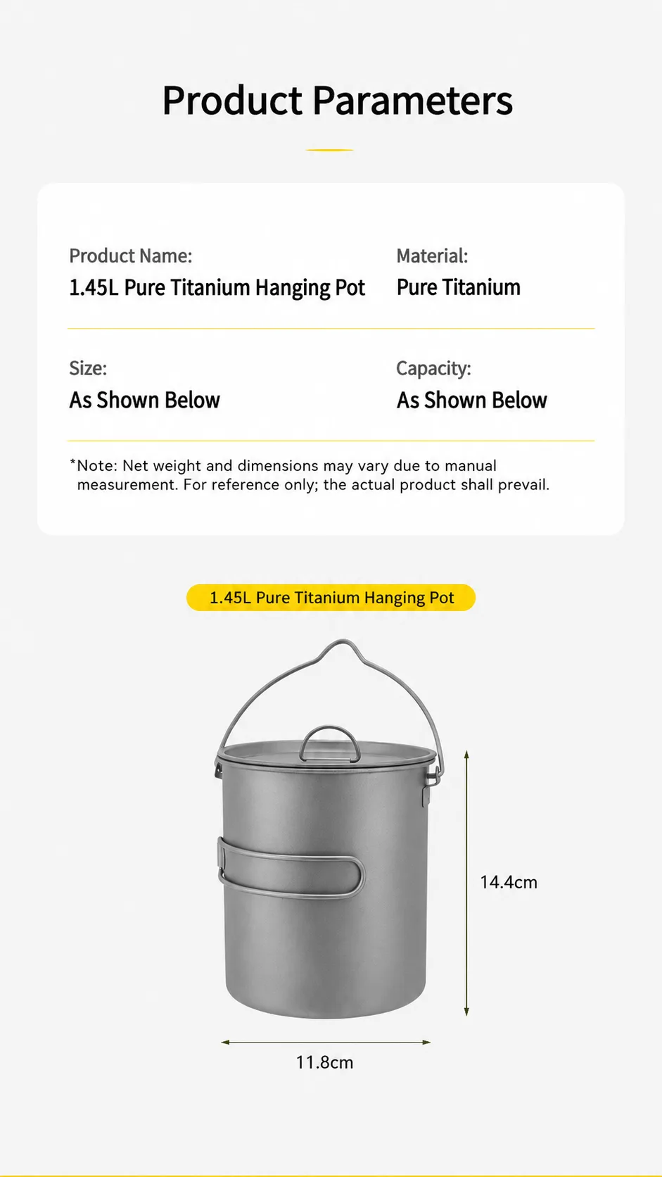 Mutian custom titanium outdoor cookware kit engineering and private label manufacturing showcase
