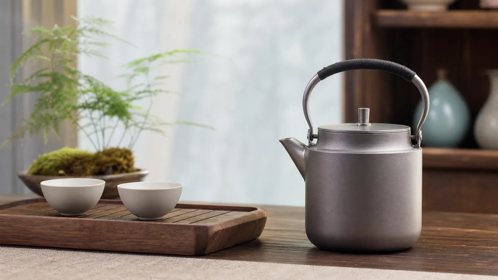 Private label cookware sets and customized titanium tableware collections