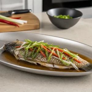 Lightweight Pure Titanium Oval Fish Plate for BBQ Dining